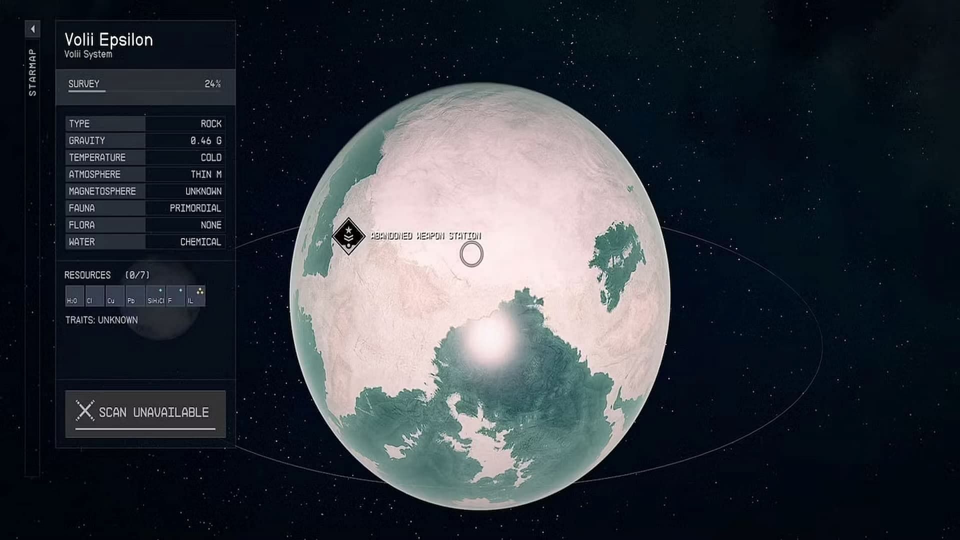 Temple Epsilon can be found in Volii Epsilon planet (Image via Bethesda)